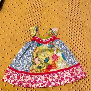 Bonnie baby girl dress size 12M